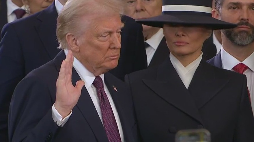 Donald Trump sworn in as 47th President of the United States | FOX 5 ...