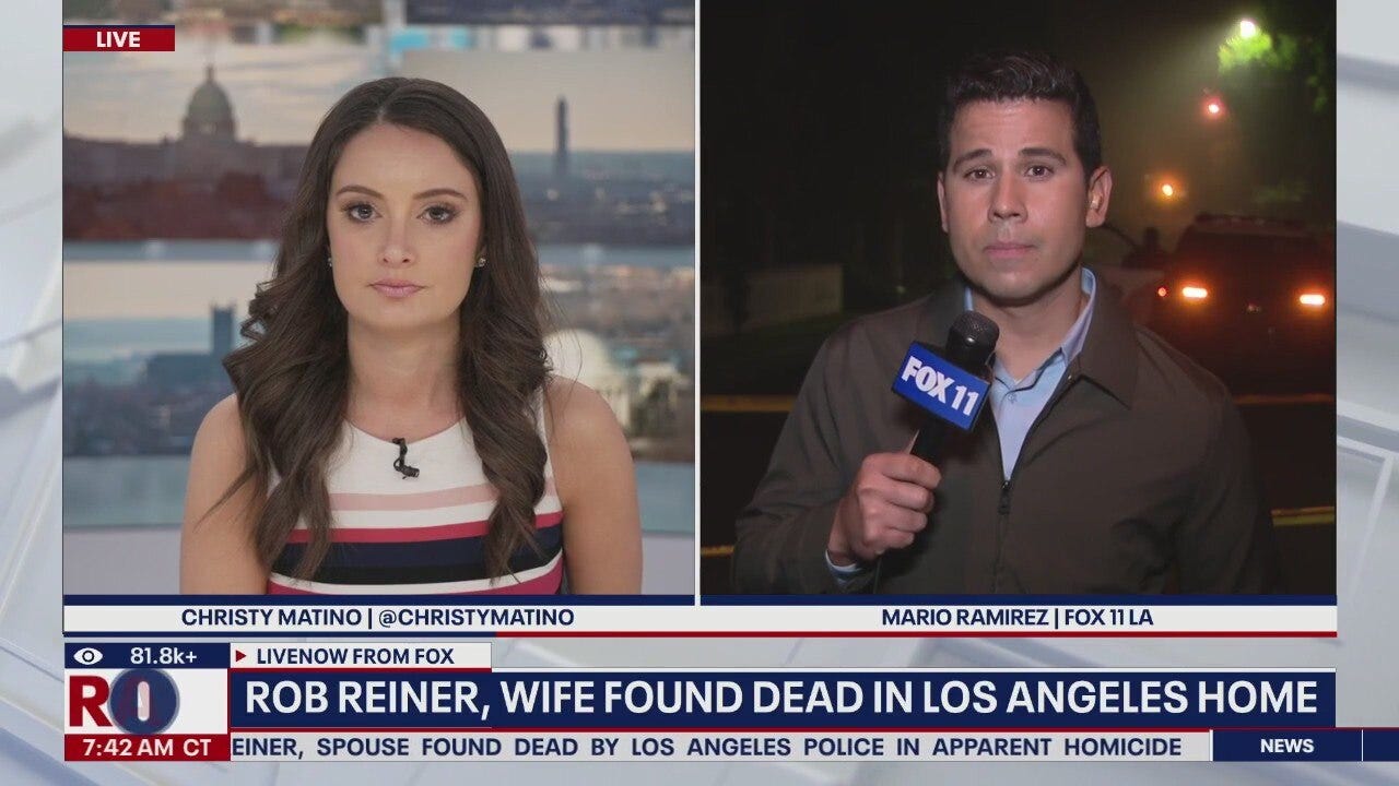 Police investigate death of Rob Reiner and wife