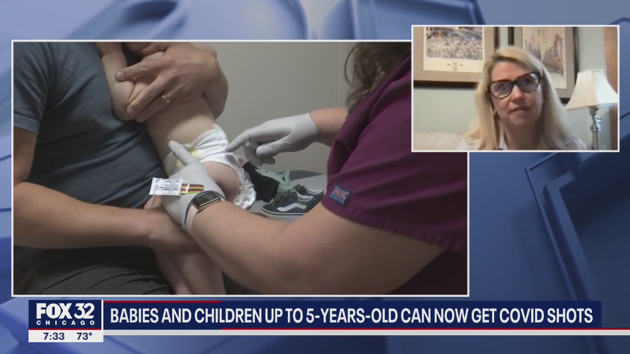 Babies, children up to 5 years old now able to get COVID shots