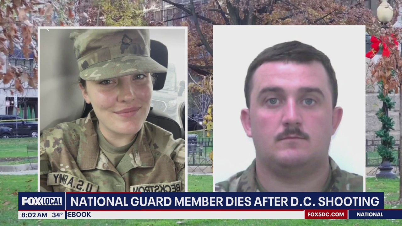 National Guard member dies after DC shooting