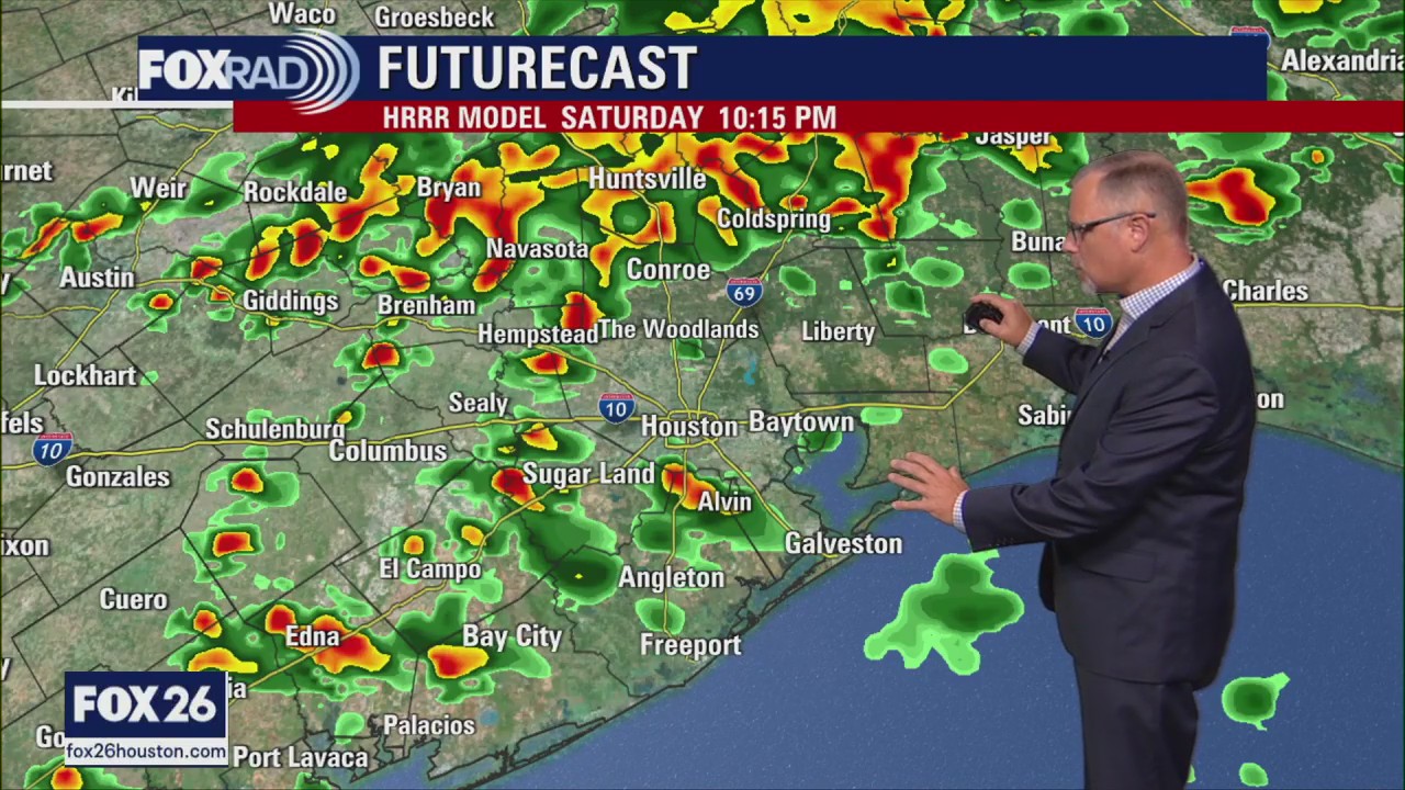 Houston weather: October 25 evening forecast