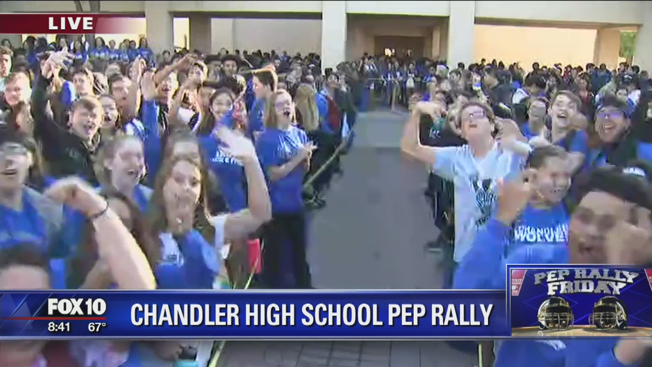 Pep Rally Friday: Chandler High School