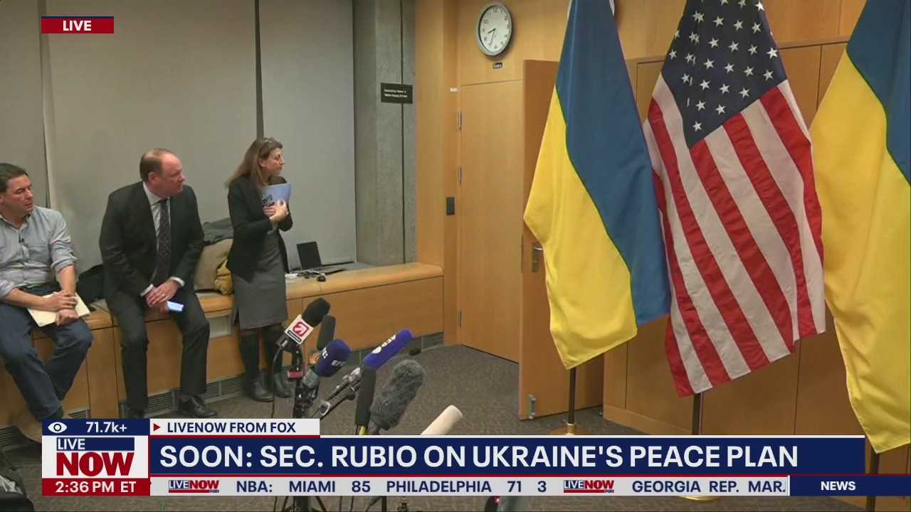 Sec. Rubio provides update on Ukraine peace talks