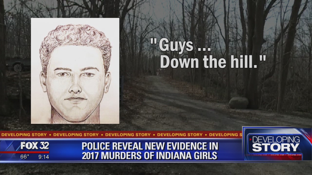 Police release video of suspect in Indiana girls' deaths | FOX 32 Chicago
