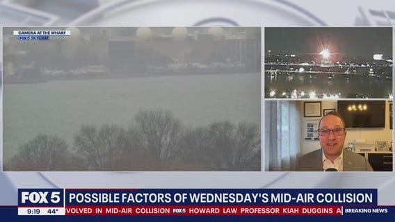 Possible factors of Wednesday's mid-air collision