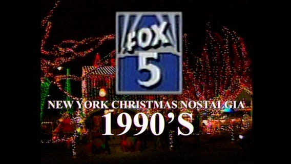 NYC Christmas Nostalgia: 90s News Vaporwave Music Mix