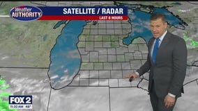 Milder temps take us into the weekend