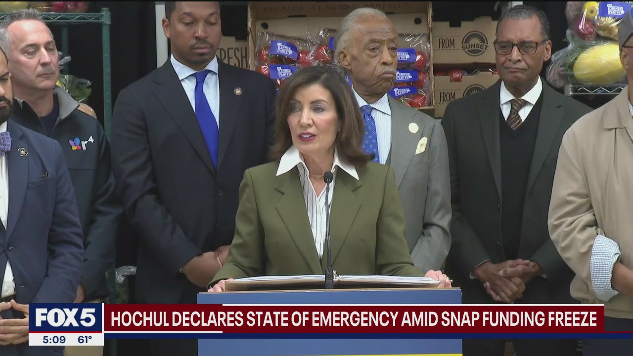 Hochul declares state of emergency amid SNAP shutdown