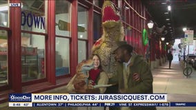 Jurassic Quest: Meet JoJo the 14-foot utahraptor at the Reading Terminal