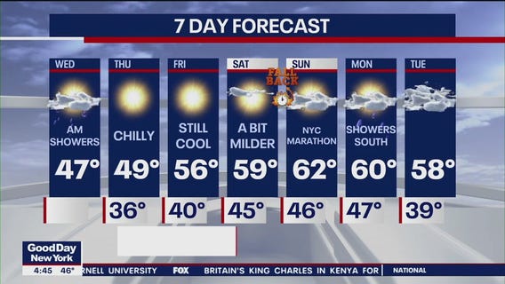 NYC weather forecast