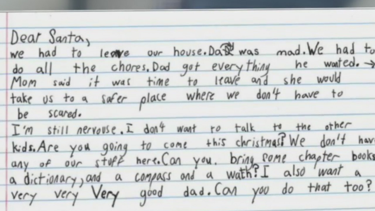 Heartbreaking letter from little boy to Santa captures hearts nationwide