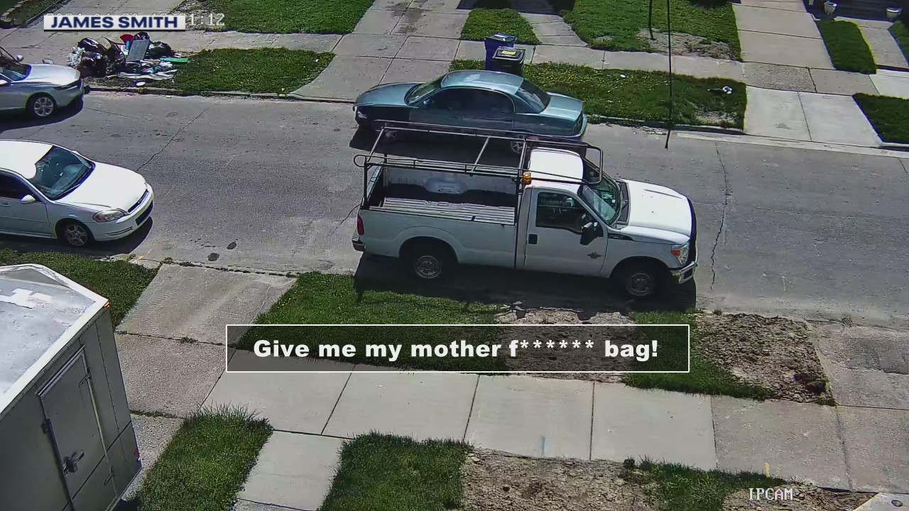 Woman chases man over bag of weed in Detroit, car flips