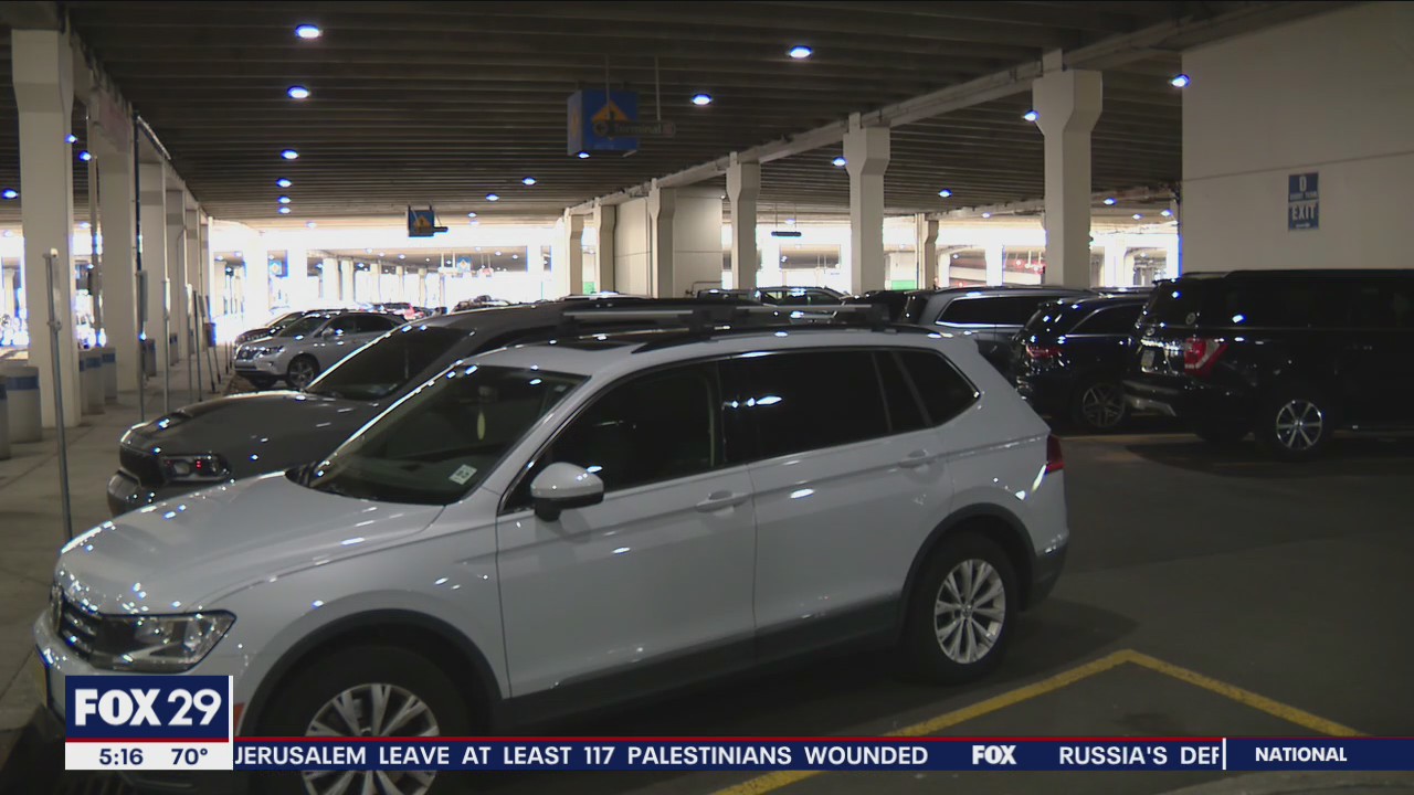 Philadelphia International Airport parking is full Easter weekend