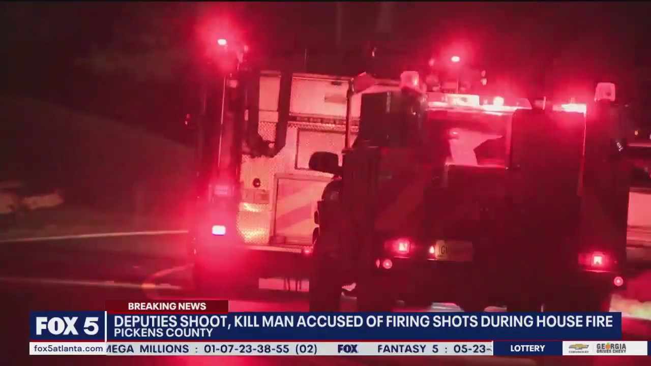Georgia deputies kill man accused of firing shots during house fire ...