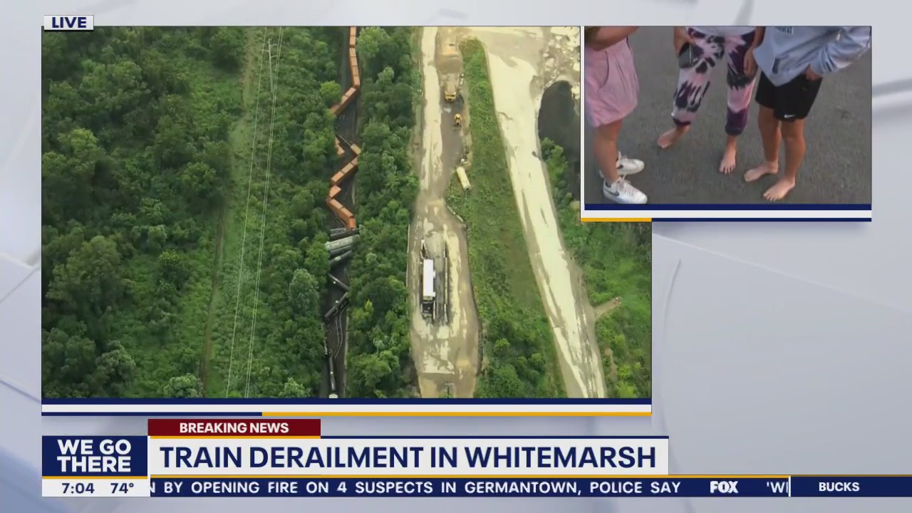 Residents describe early morning evacuation caused by train derailment