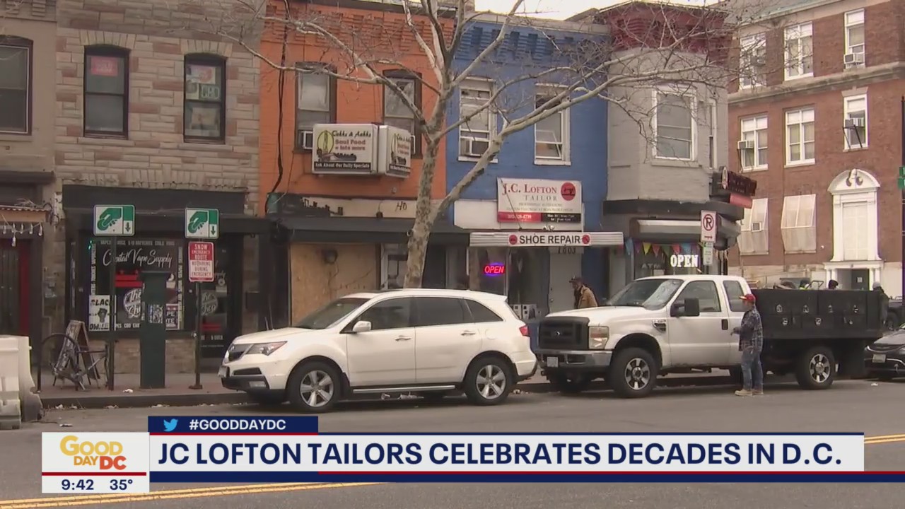 JC Lofton Tailors celebrates decades in DC
