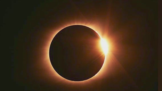 One month away from total solar eclipse