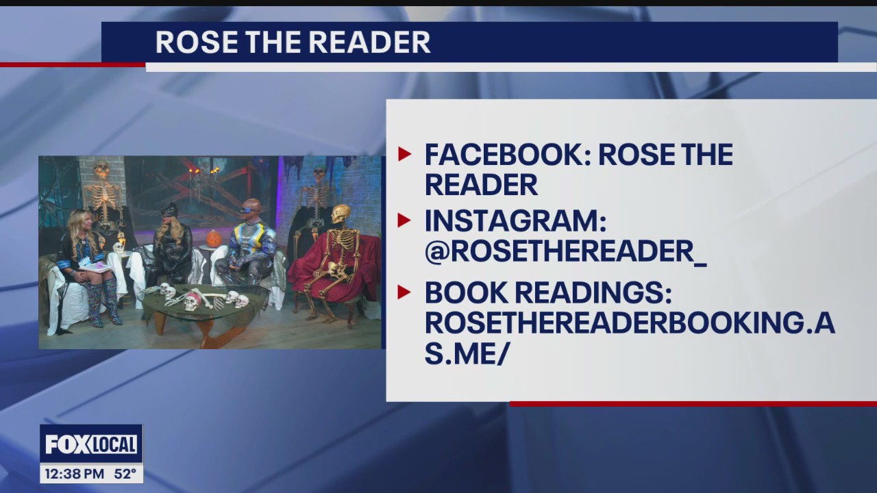 Rose The Reader Joins Fox 2 Crew on Halloween