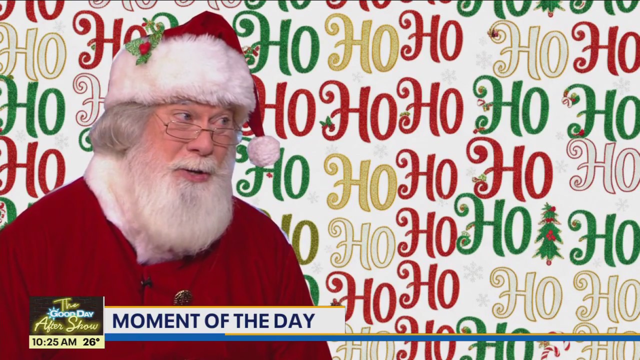 MOMENT OF THE DAY: Santa is Here!