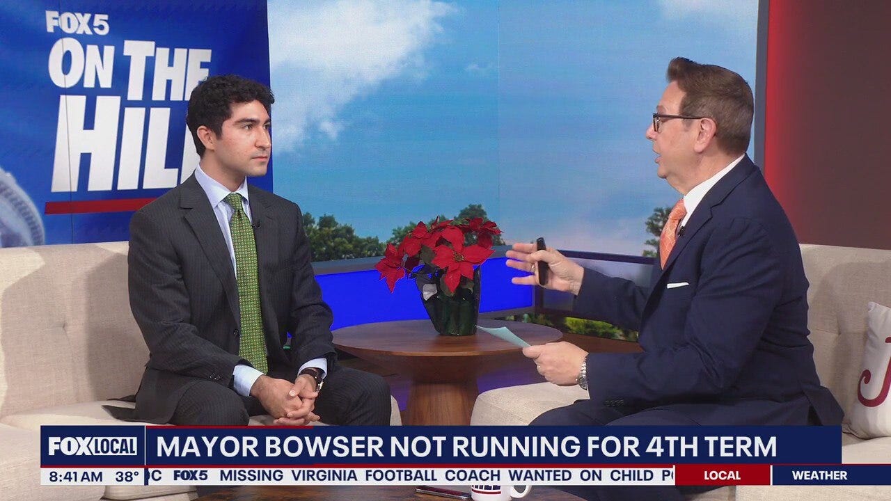 Mayor Muriel Bowser not running for 4th term in D.C. | FOX 5 On The Hill