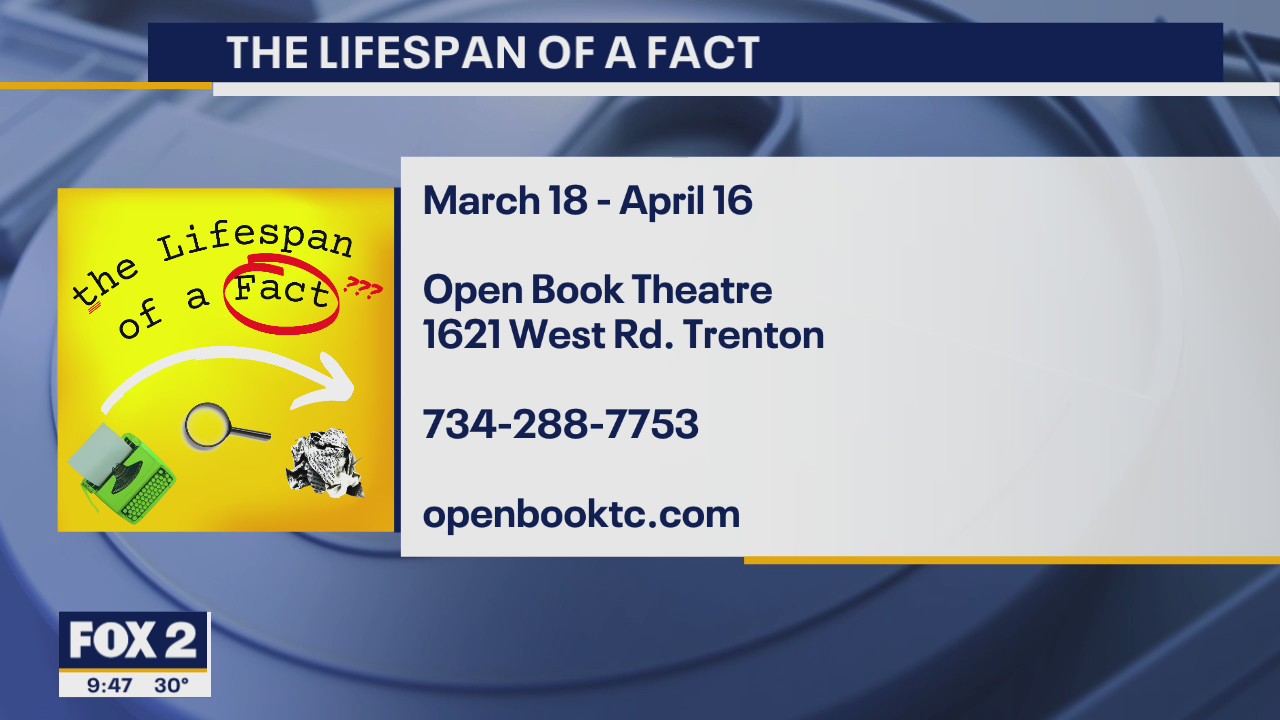 "The Lifespan of a Fact" comes to the Open Book Theatre Company