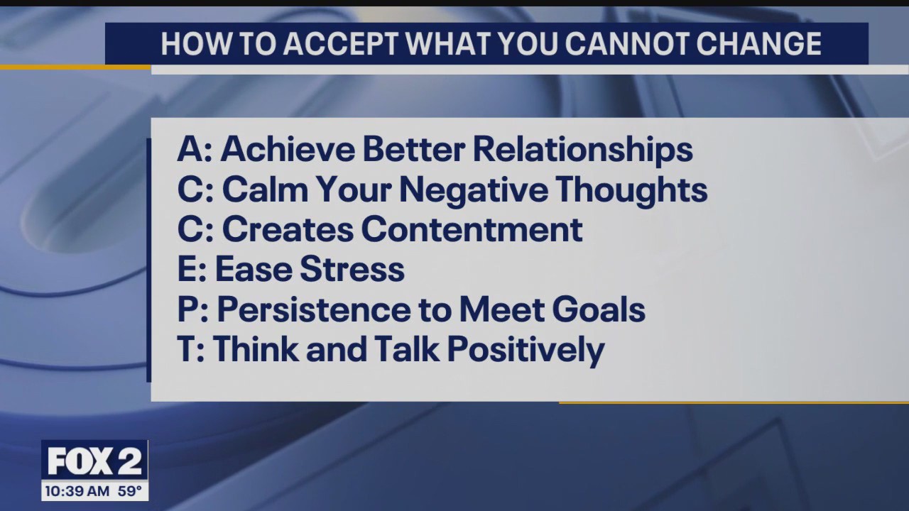 Mental Health Monday: How to accept what you cannot change