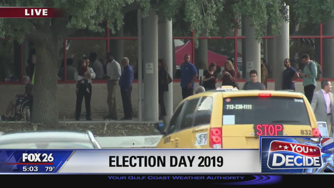Houston voters flock to polling centers, hoping to make a difference