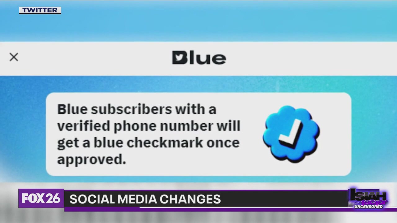 Social media changes: Blue check verification, Instagram reels