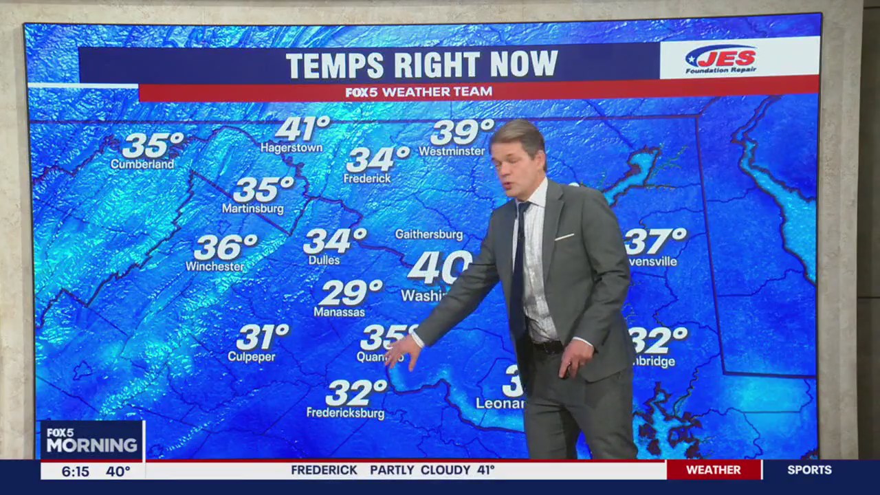 Weather forecast for New Year's Eve