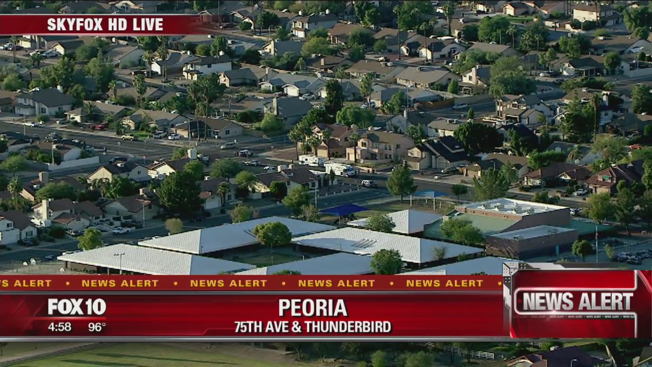 Peoria elementary school on lockdown after barricade situation