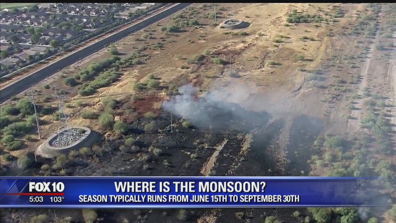 So far, the 2019 Monsoon season has been calm