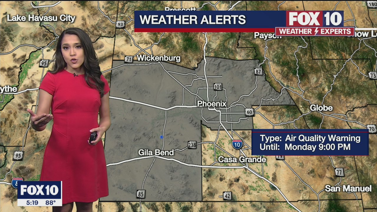 5PM Weather Forecast - 5/23/2021