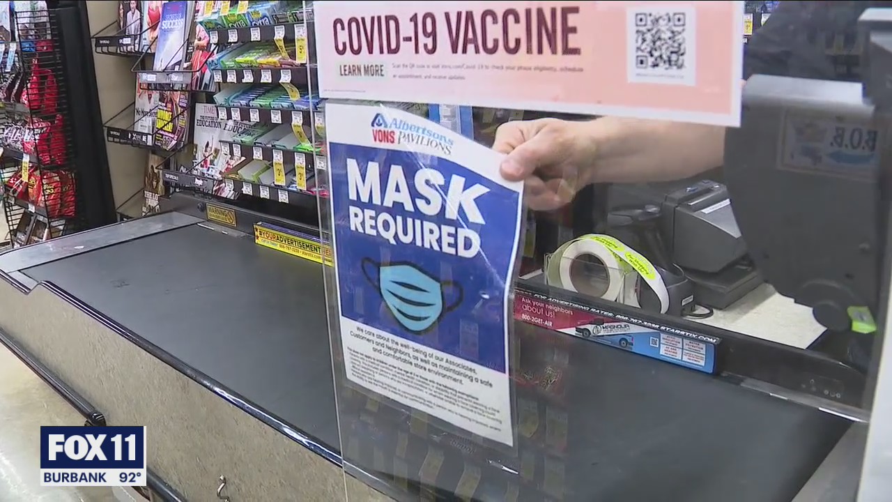 Grocery stores adjust to California reopening