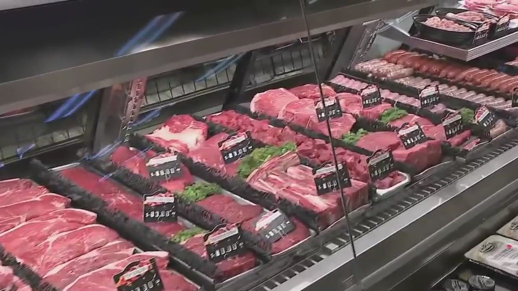 The meat department at Rupena’s Fine Foods