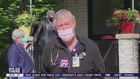 Man steps into physician assistant role to help during COVID-19