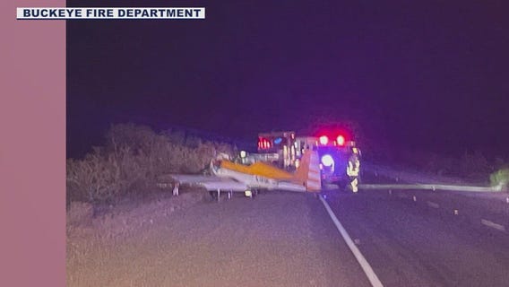 Aircraft makes emergency landing in Buckeye