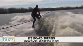 Fit for the bold north - Minnesota duo creates ice surf board