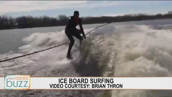 Fit for the bold north - Minnesota duo creates ice surf board