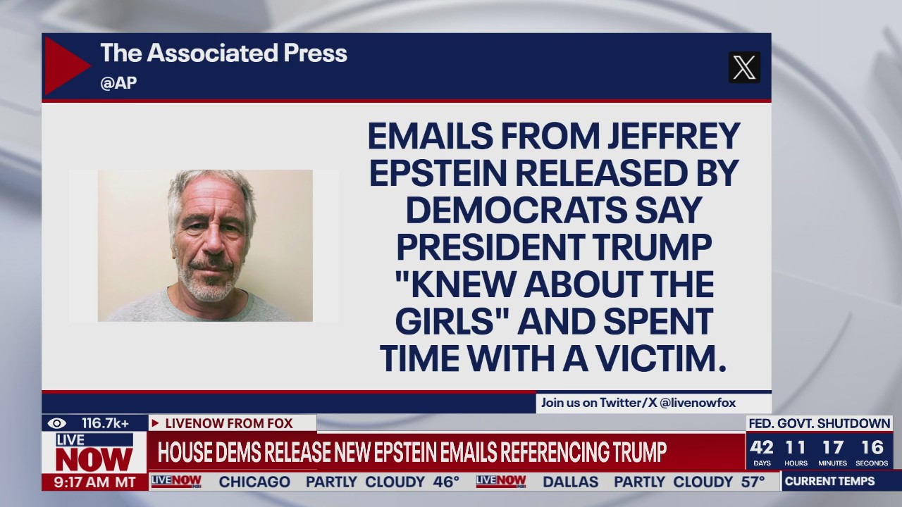 BREAKING: Epstein email referencing Trump released