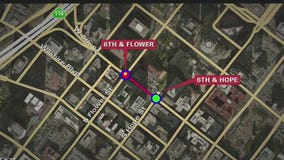 Portion of 6th Street in DTLA closed for five months during Metro project