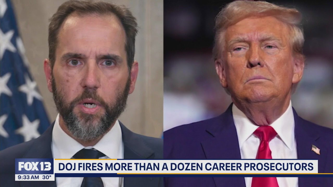 US Justice Department fires prosecutors involved in legal cases against Trump