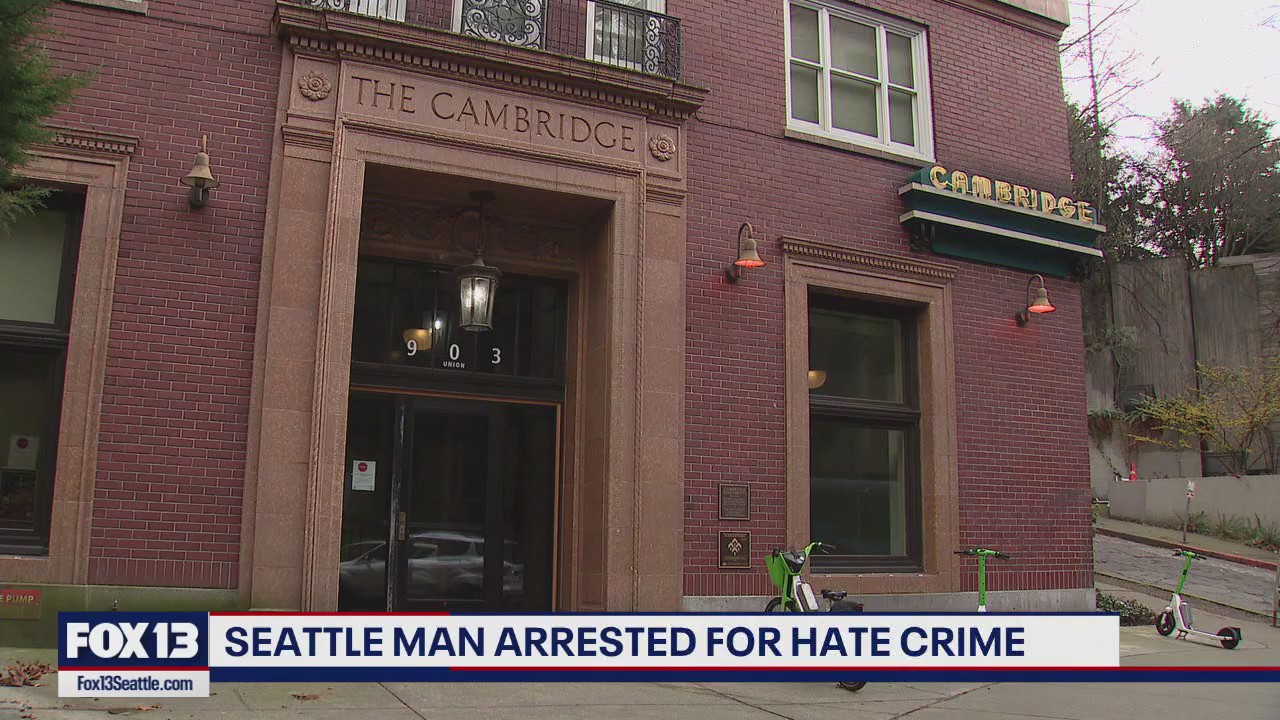 Seattle man arrested for hate crime
