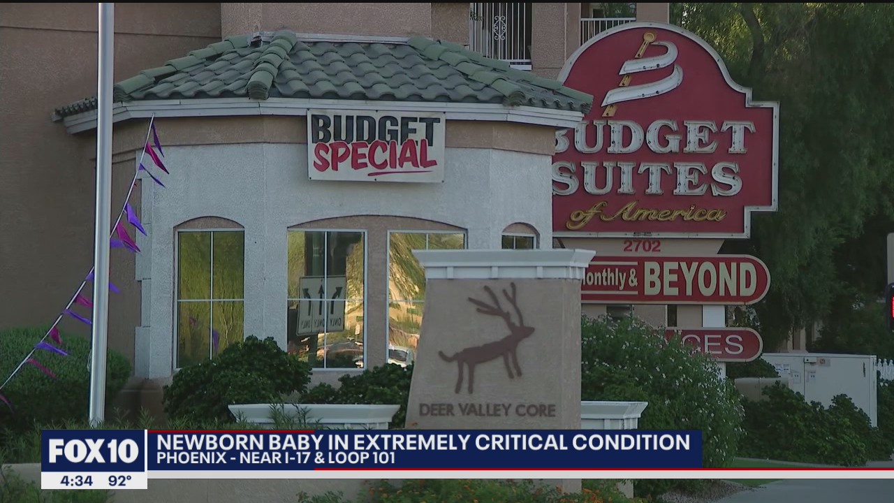 Baby in extremely critical condition after North Phoenix hotel incident ...