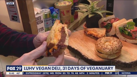 Start your 31 days of Veganuary at Luhv Vegan Deli in Reading Terminal