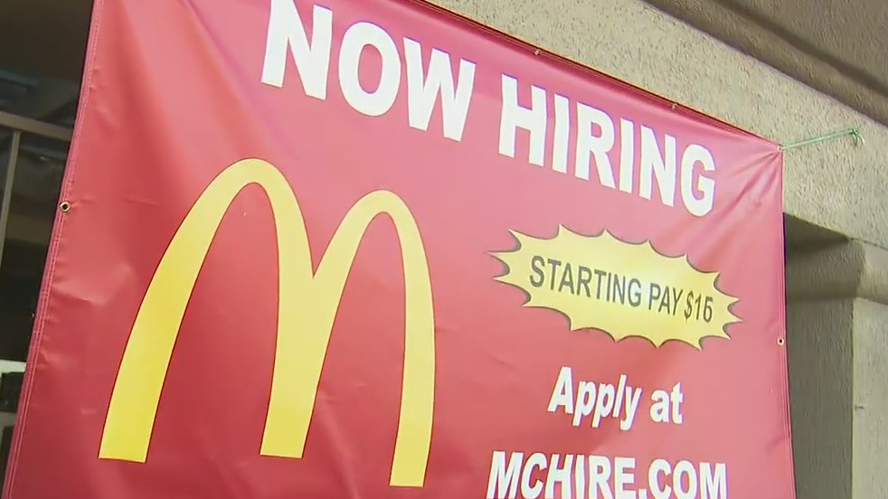 McDonald's drive-up hiring day