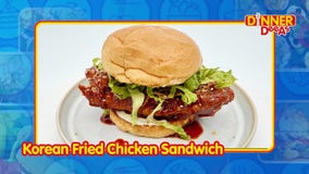 Korean Fried Chicken Sandwich | Dinner DeeAs