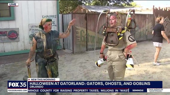 Halloween at Gatorland Orlando: Gators, ghosts and goblins