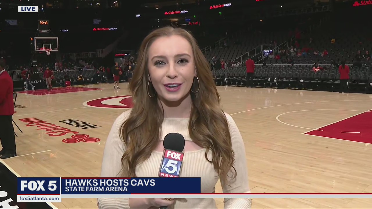 Hawks take on Cavs in late-season battle with Eastern Conference implications