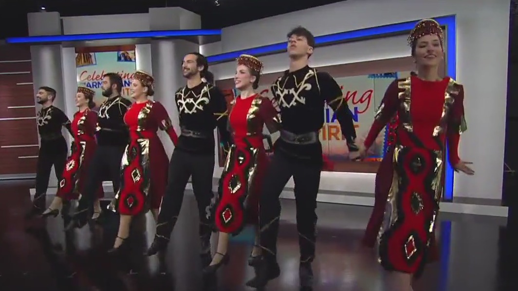 Traditional Armenian dance with Ara Dance Studio