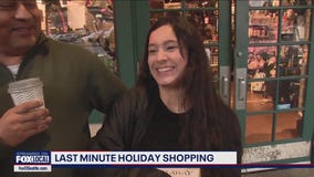North Bend residents explain their last minute holiday shopping